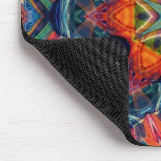 Erthy Warm Energy Kaleidoscope Gradient Mousepad (Ecke)