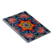 Erthy Warm Energy Kaleidoscope Gradient Notizblock (Rechte Seite)