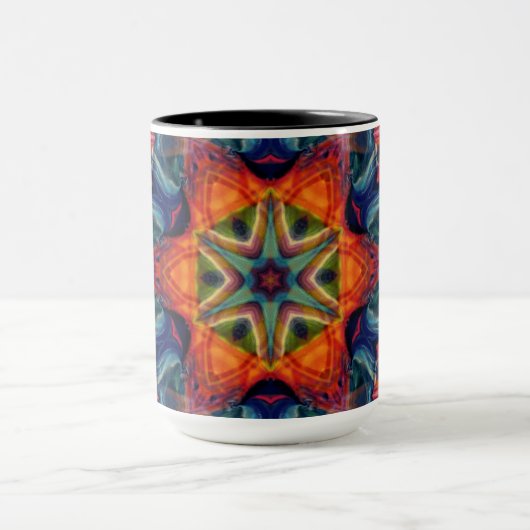 Erthy Warm Energy Kaleidoscope Gradient Tasse (Zentrum)