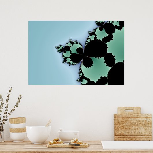 Ertipel - Fraktal Poster (Küche)