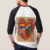 Ertrag dein Einkommen. T-Shirt (Rückseite)