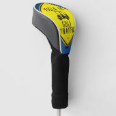 Ertrag des Golf Traffic Road-Schildes Headcover (angewinkelt)
