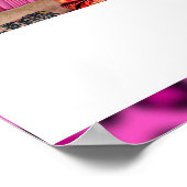 Ertrage mich Plakat (Ecke)