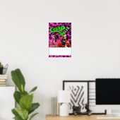Ertrage mich Plakat (Heimbüro)