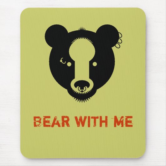 ertragen Sie mich Mousepad (Vorne)