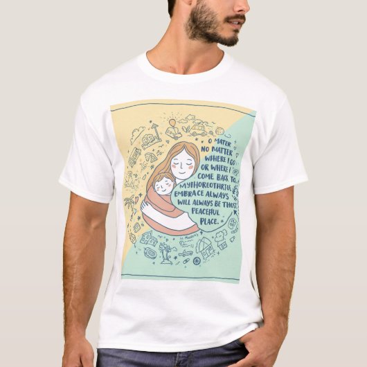 Erträgliche Wärme: Das Embrace Doodle-T-Shirt der  T-Shirt (Vorderseite)