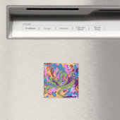 "Ertrinken" Abstrakte Kunst Magnet (In Situ (Geschirrspüler))