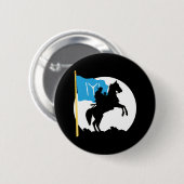 Ertugrul Bey Kayi IYI Flaggen-Osmanisches Reich Button (Vorne & Hinten)