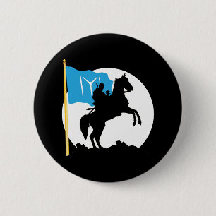 Ertugrul Bey Kayi IYI Flaggen-Osmanisches Reich Button
