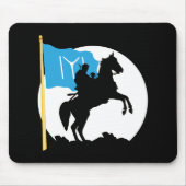 Ertugrul Bey Kayi IYI Flaggen-Osmanisches Reich Mousepad (Vorne)