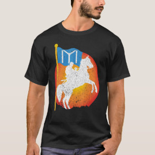 Ertugrul Gazi Riding Horse Kayi Flag Ertugrul Bey T-Shirt