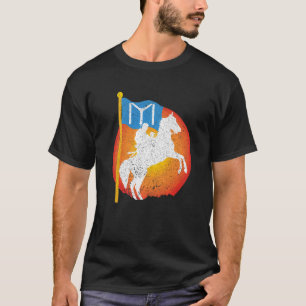 Ertugrul Gazi Riding Horse Kayi Flag Ertugrul Bey T-Shirt
