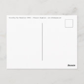 Erundungstag Valentine Postkarte (Rückseite)