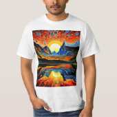 Eruption beyond the sunset 1 T-Shirt (Vorderseite)