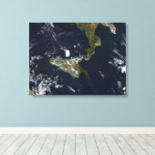 Eruption des Ätna in Sizilien Leinwanddruck (Insitu (Holzboden))