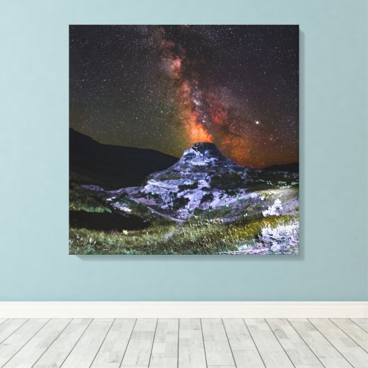 ERUPTION LEINWANDDRUCK (Insitu (Holzboden))