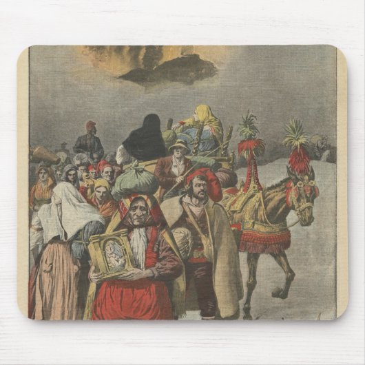 Eruption vom Ätna Mousepad (Vorne)