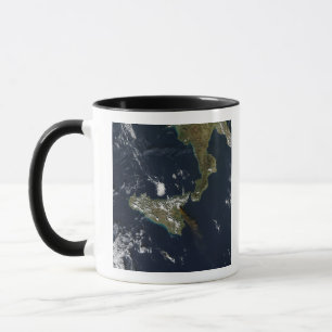 Eruption von Mt Ätna in Sizilien Tasse