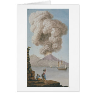 Eruption von Vesuv, am Montag, den 9. August 1779,