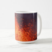 Eruptionsvulkan: Brunnenlava vom Krater Kaffeetasse (VorderseiteRechts)