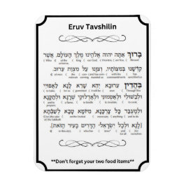 Eruv Tavshilin Magnet
