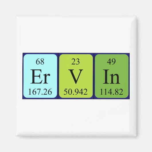 Ervin Periodenmagnet Magnet (Vorne)