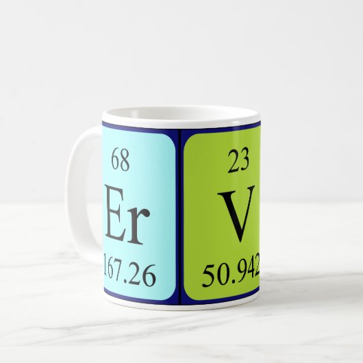 Ervin Periodenname Tasse (Vorderseite Links)
