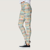 erwache aufrecht typografie leggings (Links)