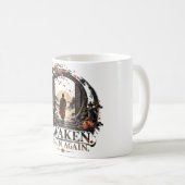 Erwache Beginne Wieder Dhammapada Kaffeetasse (VorderseiteRechts)