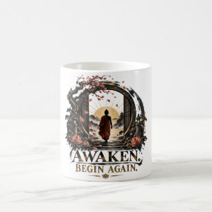 Erwache Beginne Wieder Dhammapada Kaffeetasse