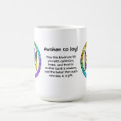 Erwache zur Freude! 15 oz Bind Rune Tasse (Mittel)