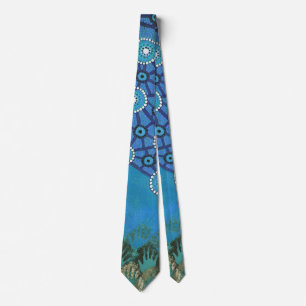Erwachen der Krawatte der Aborigine-Kunst