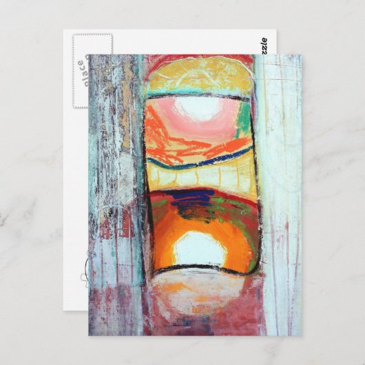 Erwachen der Postkarte (Vorne/Hinten)