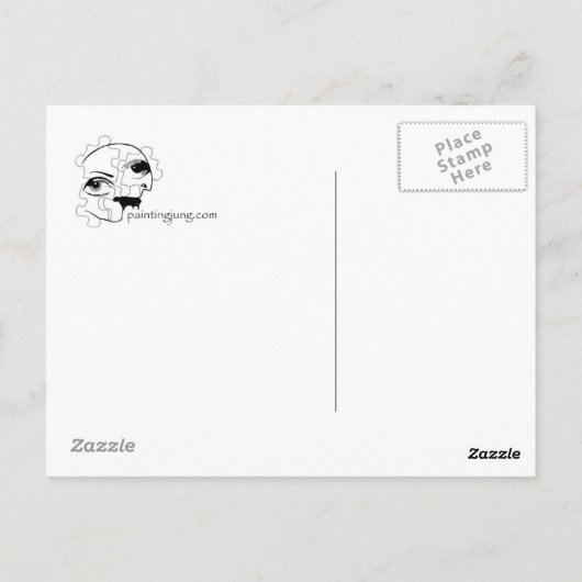 Erwachen der Postkarte (Rückseite)