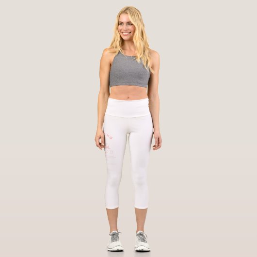 Erwachen der Spiritualität Capri Leggings (Vorderseite)