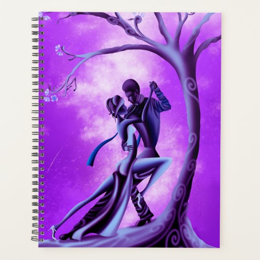 Erwachen des Mondes" Romantic Dance Fantasy Art Planer (Vorderseite)