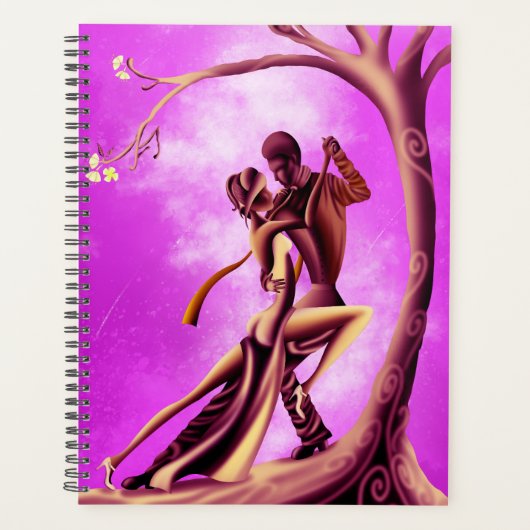 Erwachen des Mondes" Romantic Dance Fantasy Art Planer (Vorderseite)