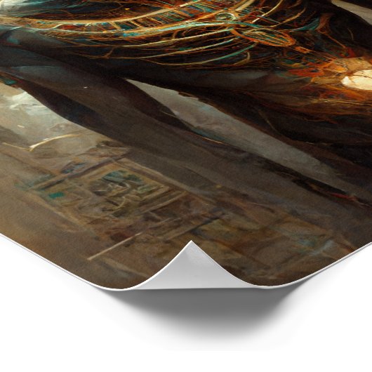 Erwachen Gott 2 Fantasy Art Poster (Ecke)