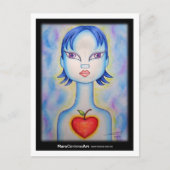 Erwachen Postkarte (Vorderseite)