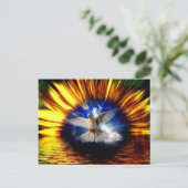 Erwachen Postkarte (Stehend Vorderseite)