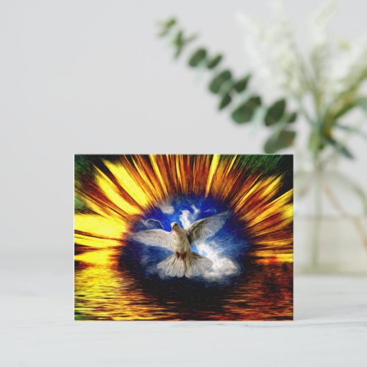 Erwachen Postkarte (Stehend Vorderseite)