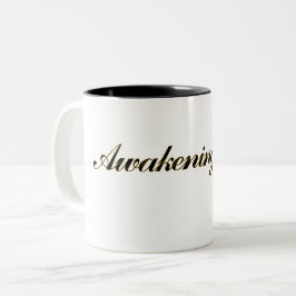 Erwachen Zweifarbige Tasse