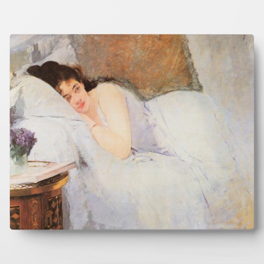 Erwachende Frau, 1876 (Öl auf Leinwand) Fotoplatte (Vorderseite)
