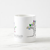 Erwachsen durch das, was Sie durchmachen Kaffeetasse (Mittel)