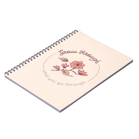 Erwachsen durch das, was Sie durchmachen Notizblock (Linke Seite)