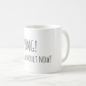 Erwachsen Kaffeetasse (VorderseiteRechts)