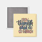 Erwachsen Sie durch das, was Sie durch Magnet gehe (Vorderseite/Rückseite)