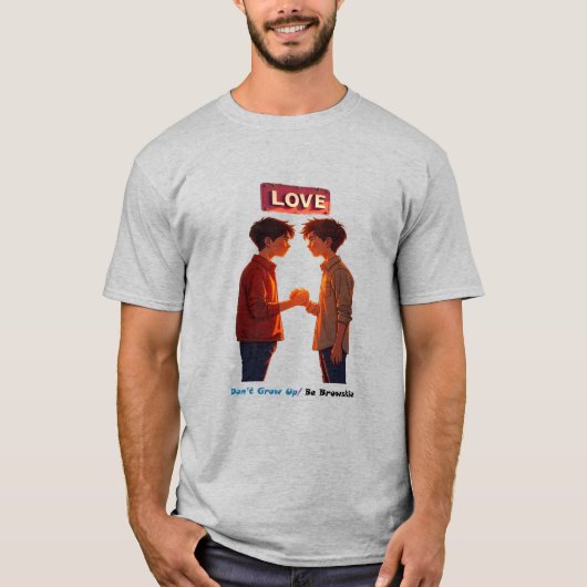Erwachsen Sie keine Bruderschaft T-Shirt (Vorderseite)