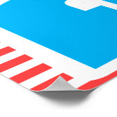 Erwachsen Sie nicht, es ist eine Falle, Poster (Ecke)