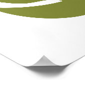 Erwachsen Sie sich glücklich Poster (Ecke)